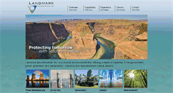 Desktop Screenshot of landmarkenvironmental.com